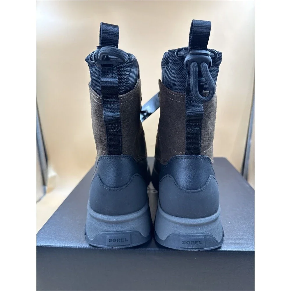 Sorel Scout 87 XT WP Men Waterproof Insulated Winter Boots Black Quarry Size 11